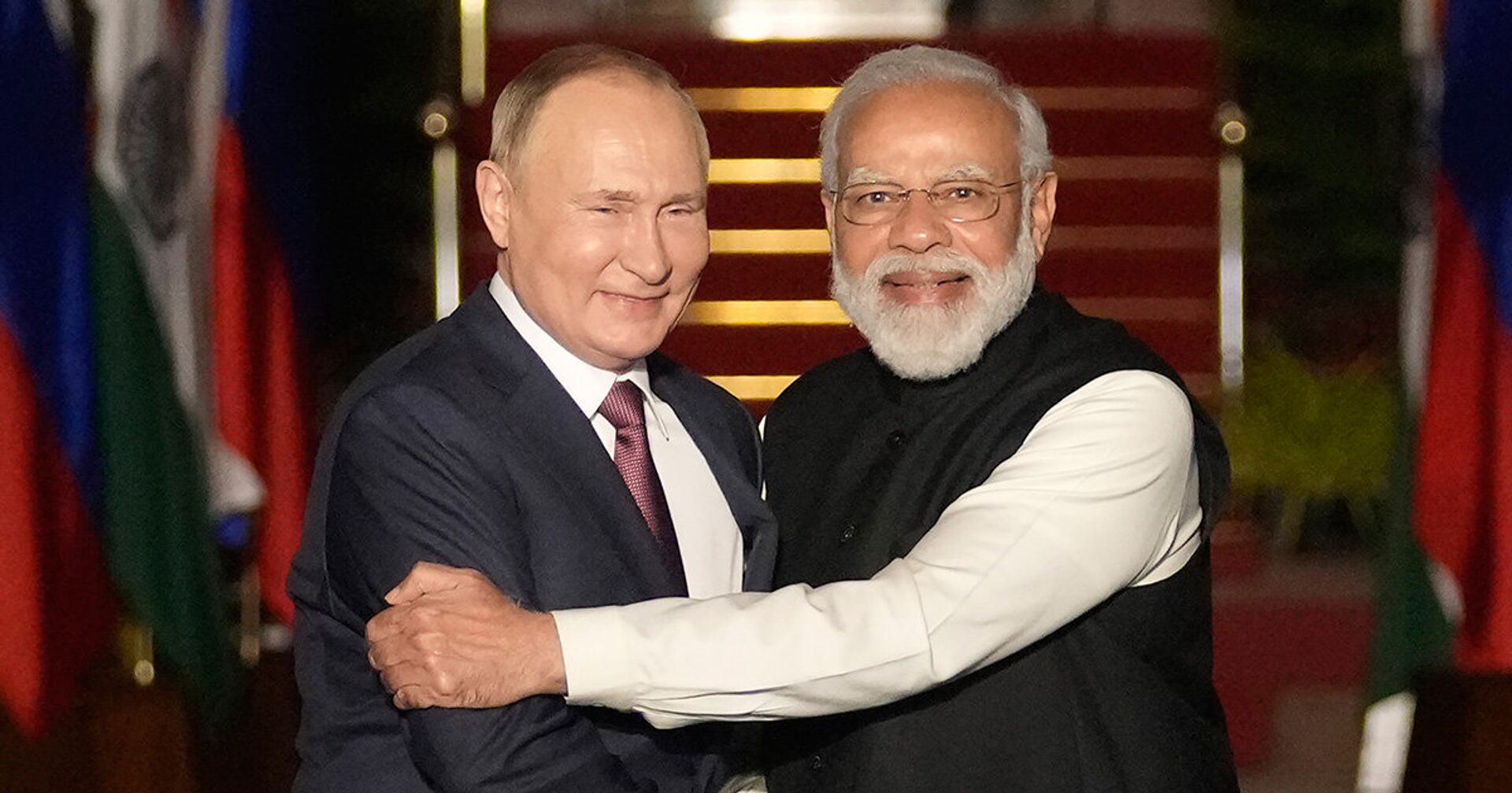 Президент РФ Владимир Путин и премьер-министр Республики Индии Нарендра Моди - ИноСМИ, 1920, 10.12.2021