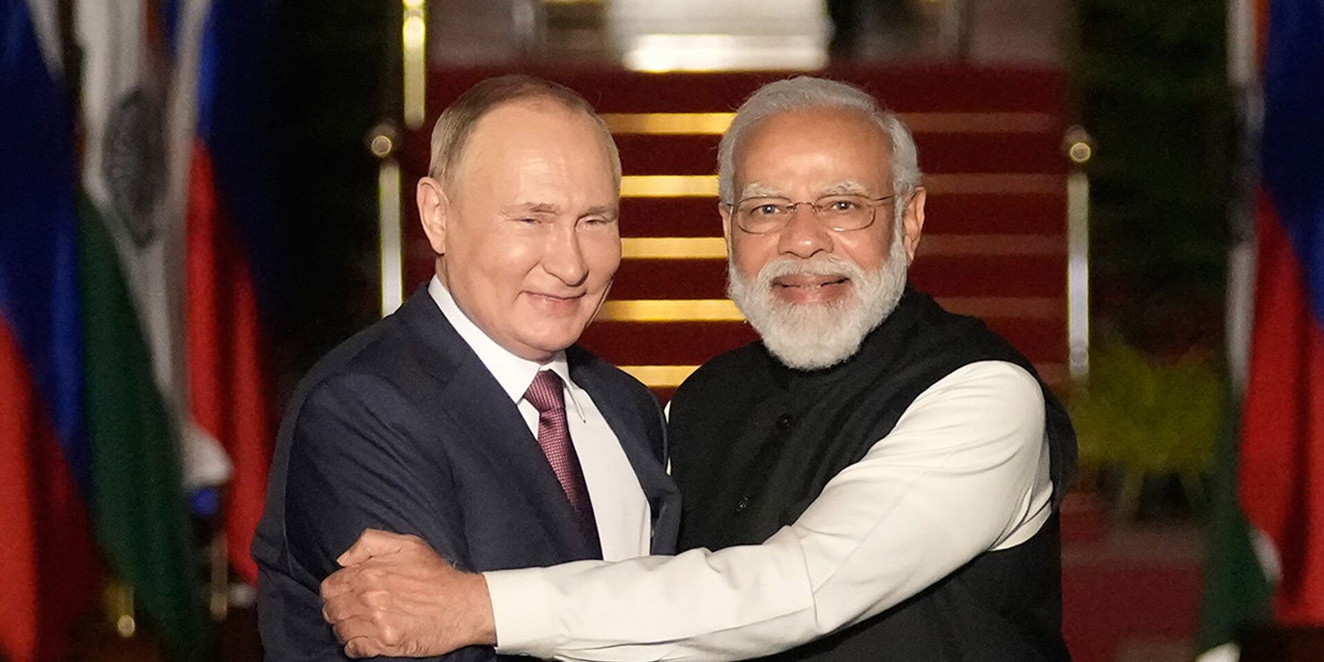 Президент РФ Владимир Путин и премьер-министр Республики Индии Нарендра Моди - ИноСМИ, 1920, 10.12.2021