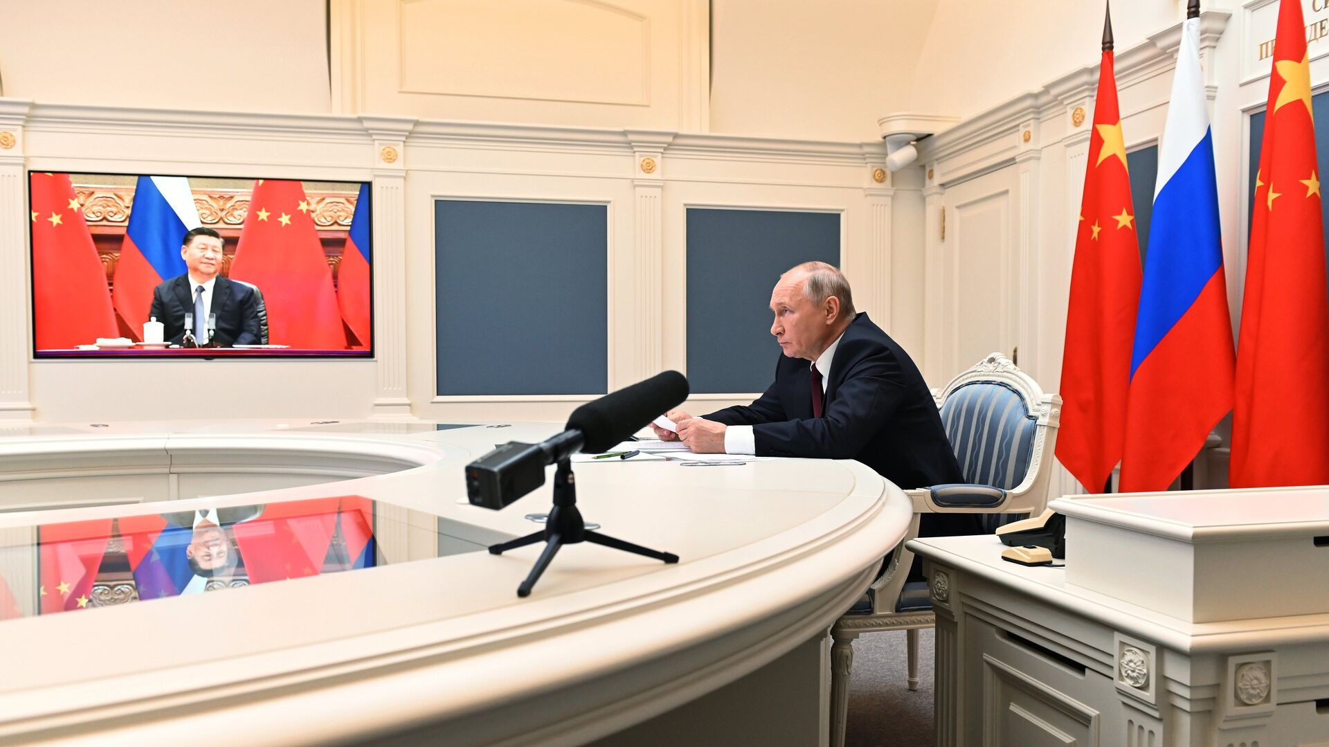 Президент РФ В. Путин провел беседу с председателем КНР Си Цзиньпином - ИноСМИ, 1920, 16.12.2021