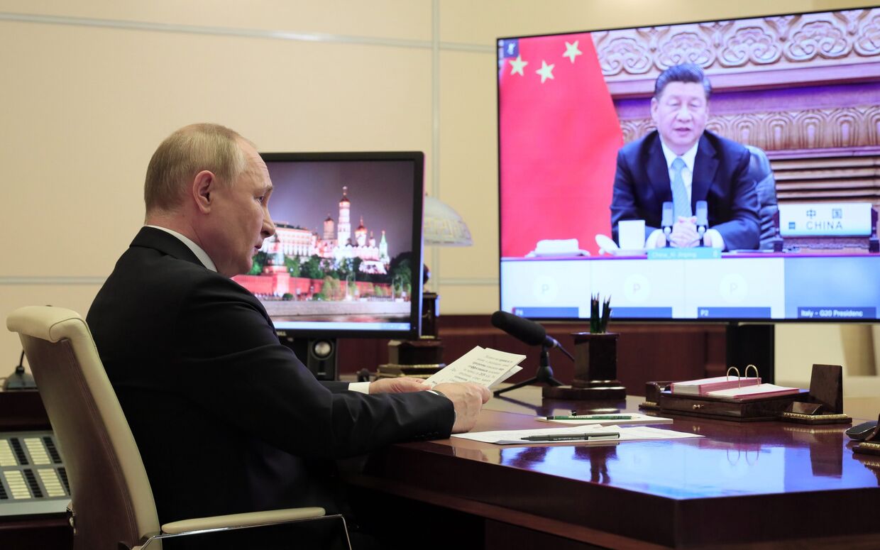 Президент РФ В. Путин принял участие в саммите Группы двадцати