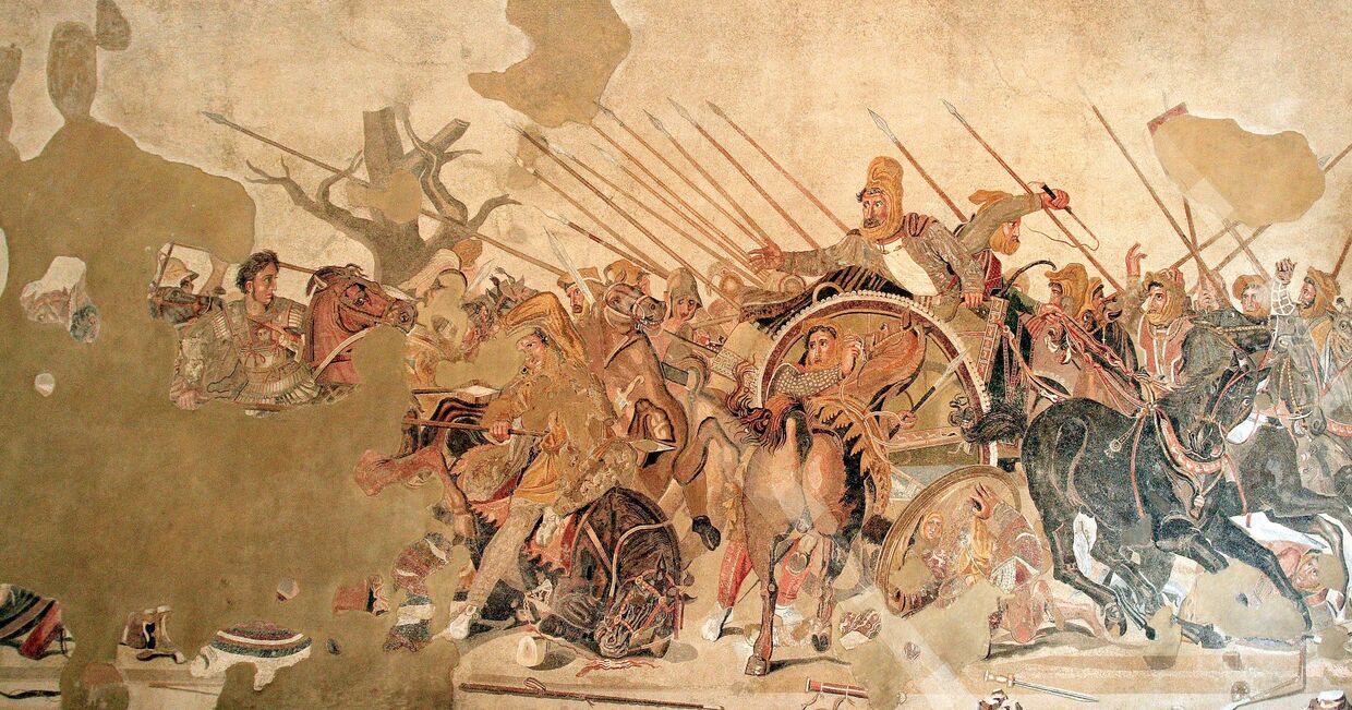 Сражение войск Александра Македонского и Дария III