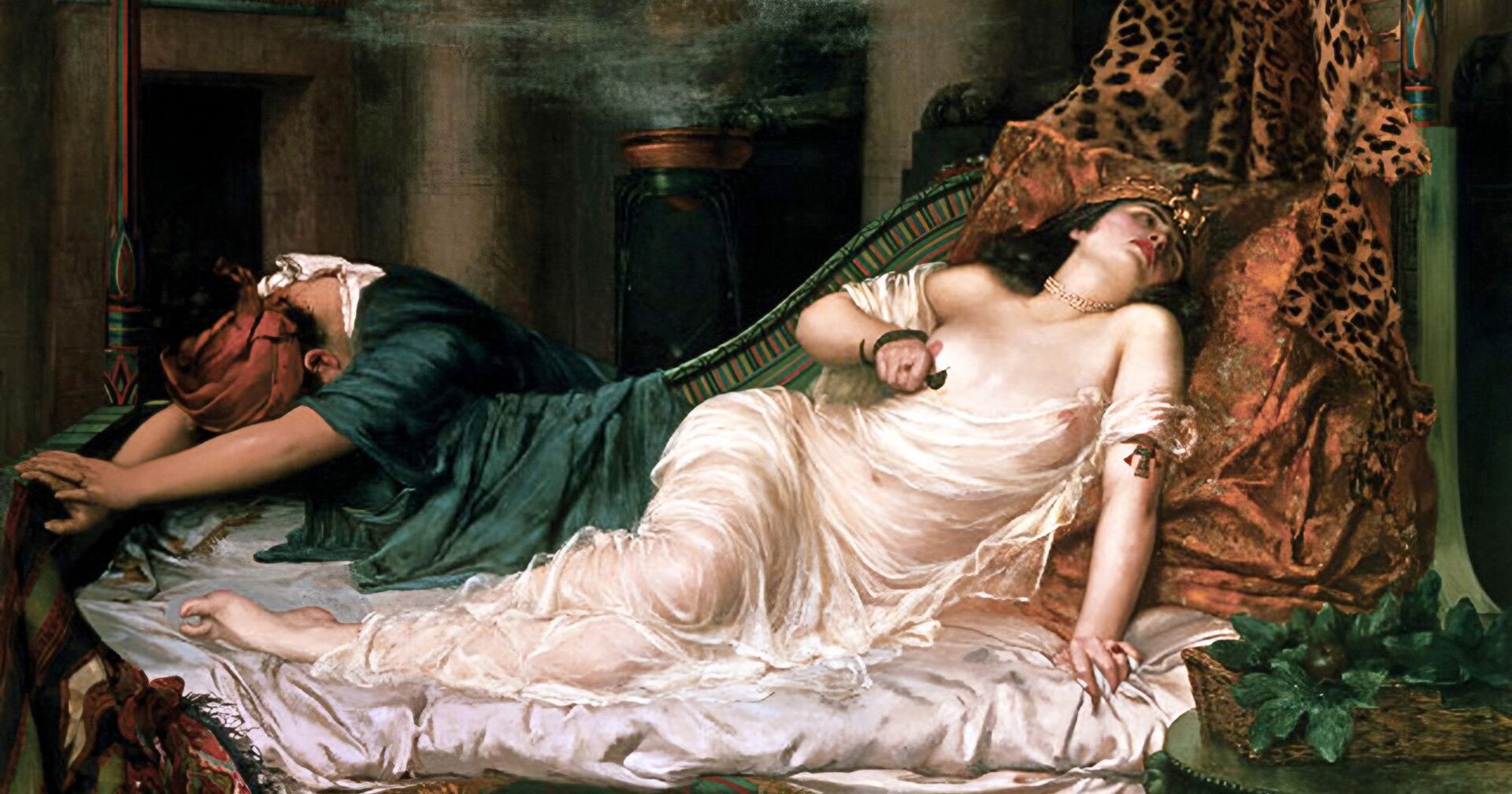 «Смерть Клеопатры», Реджинальд Артур, 1892 - ИноСМИ, 1920, 31.10.2021
