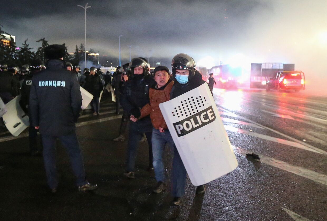 Протесты в Казахстане, Январь-2022