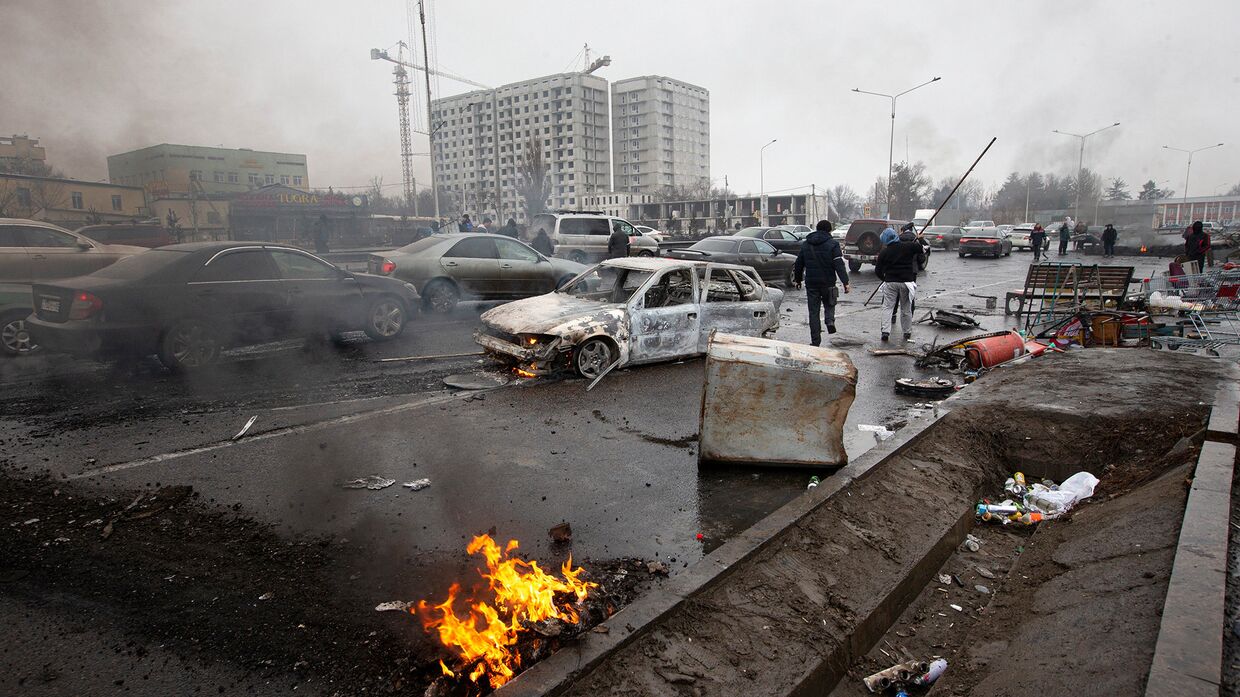 Беспорядки в Алма-Аты, Казахстан