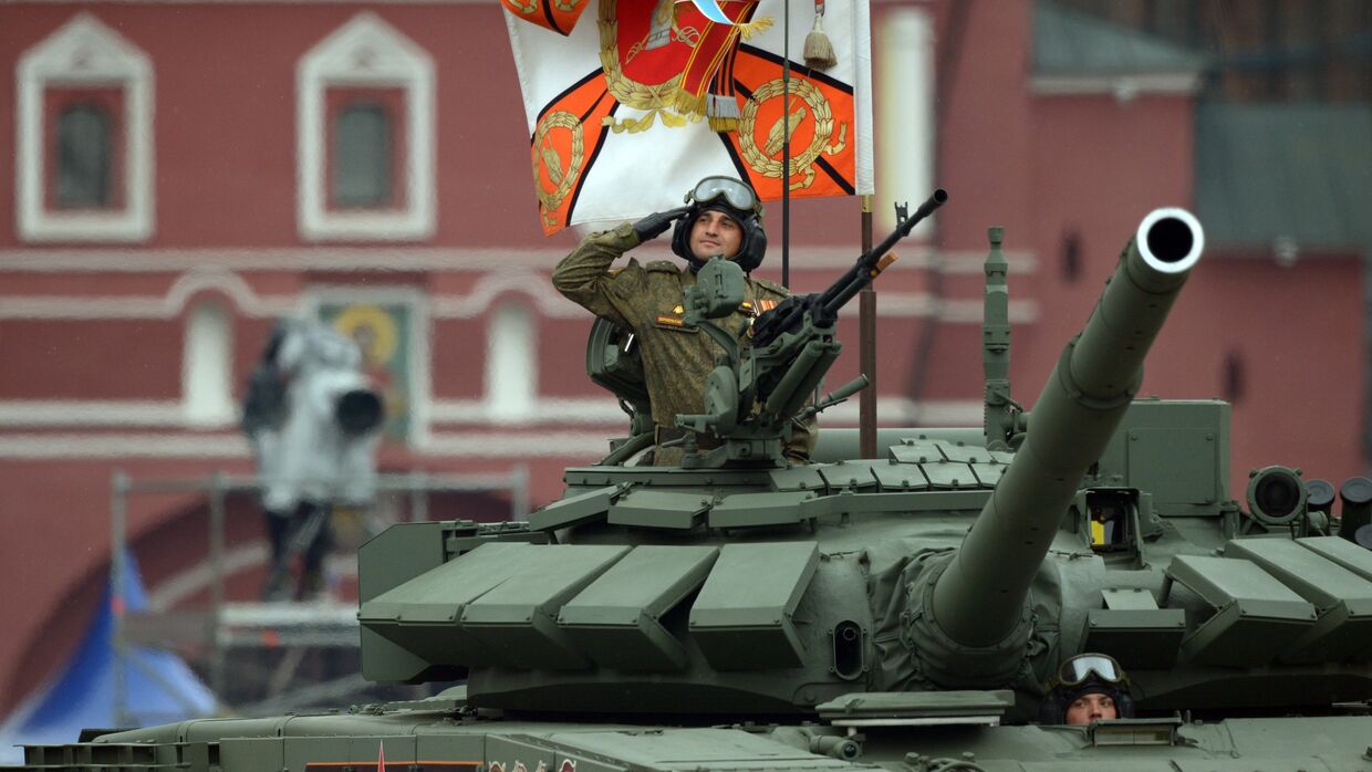 Военный парад в честь 76-й годовщины Победы